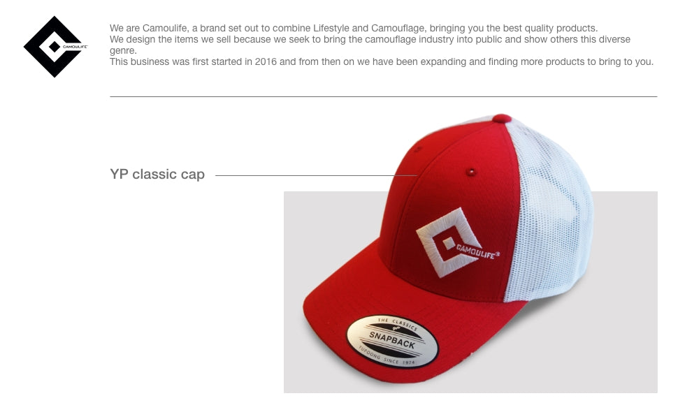 Camo Trucker Mesh Cap — Structured
