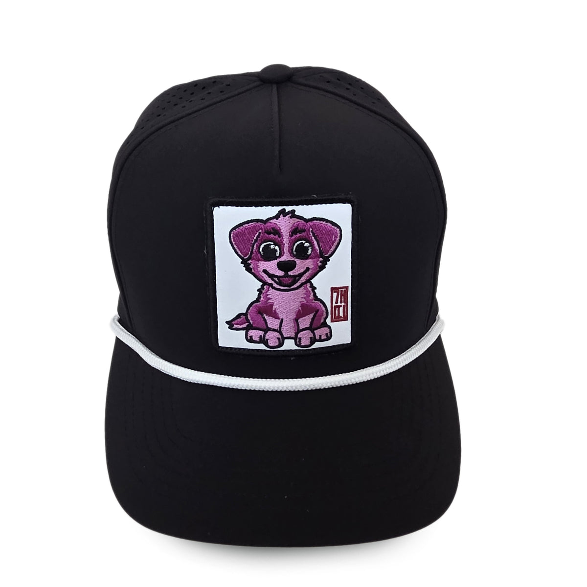Kpop Zodiac Dog Cap — Black 5-Panel