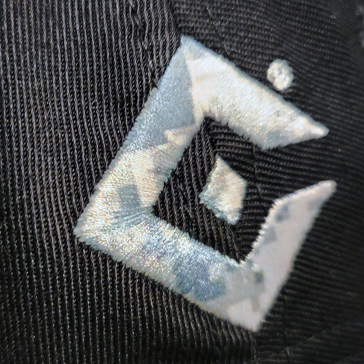 Camoulife Wordmark Cap — Black / Digital Camo (Flexfit 110)