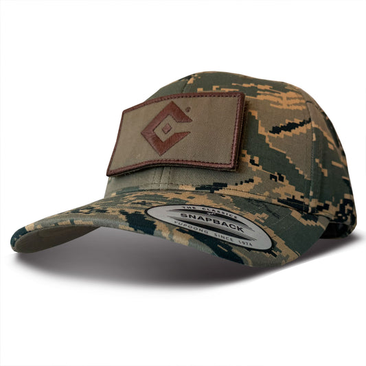 Tiger Camo Tactical Patch Cap