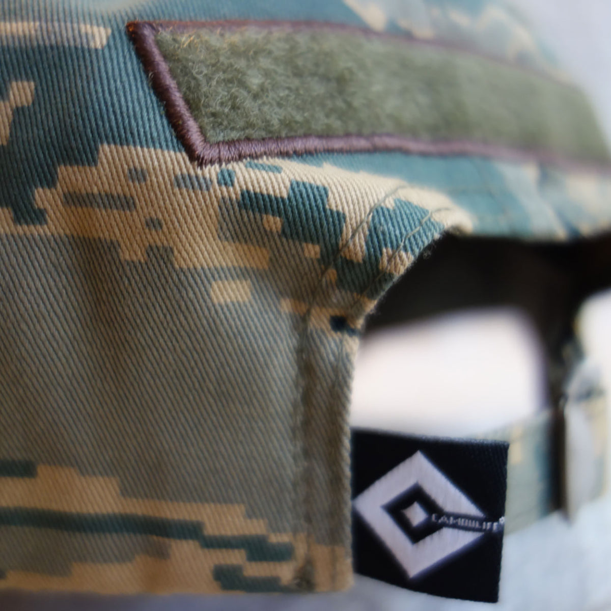 Tiger Camo Tactical Patch Cap