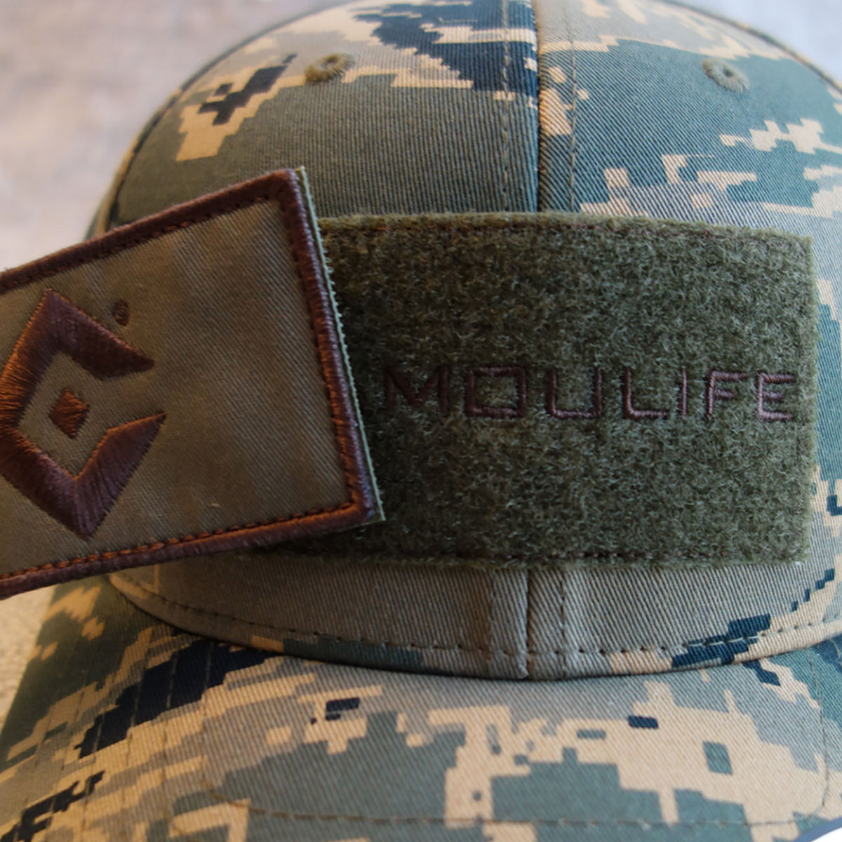Tiger Camo Tactical Patch Cap