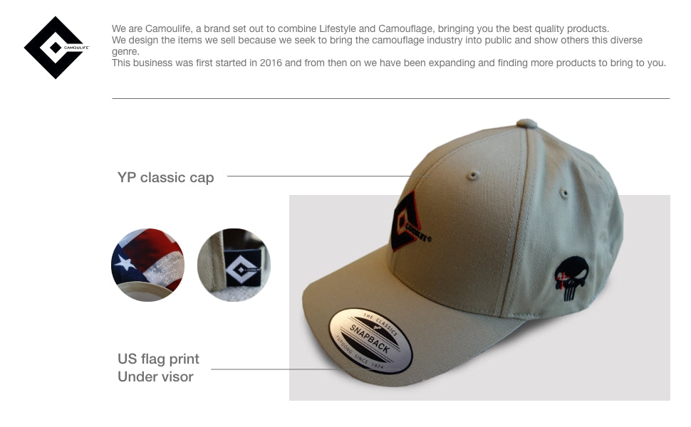 American Flag Tactical Cap — Chris Kyle × Camoulife