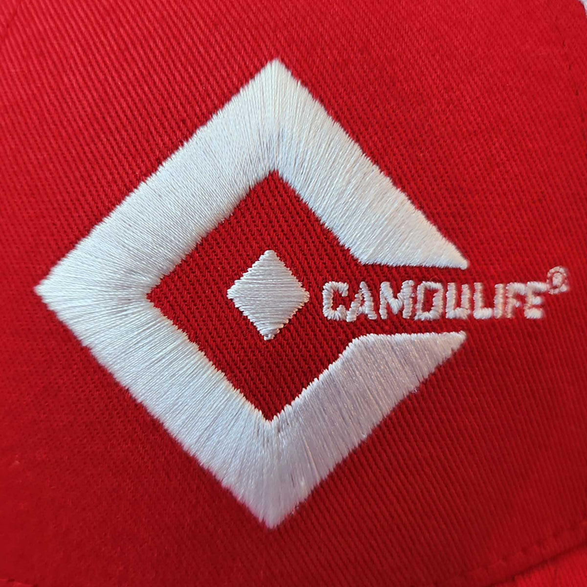Camo Trucker Mesh Cap — Structured