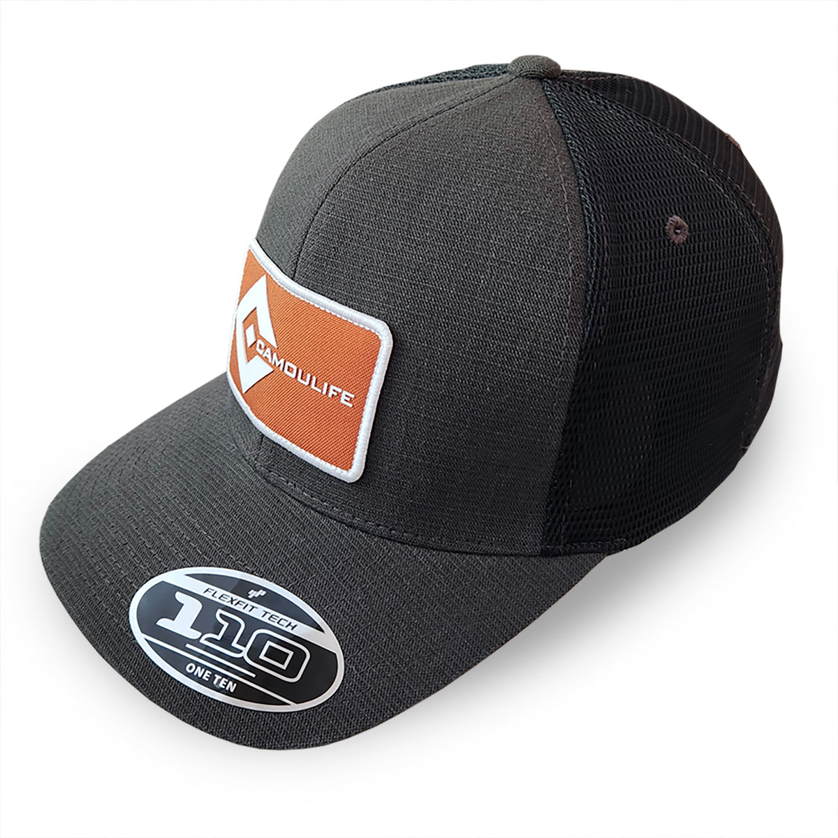 Vintage Patch Trucker Cap — Flexfit 110