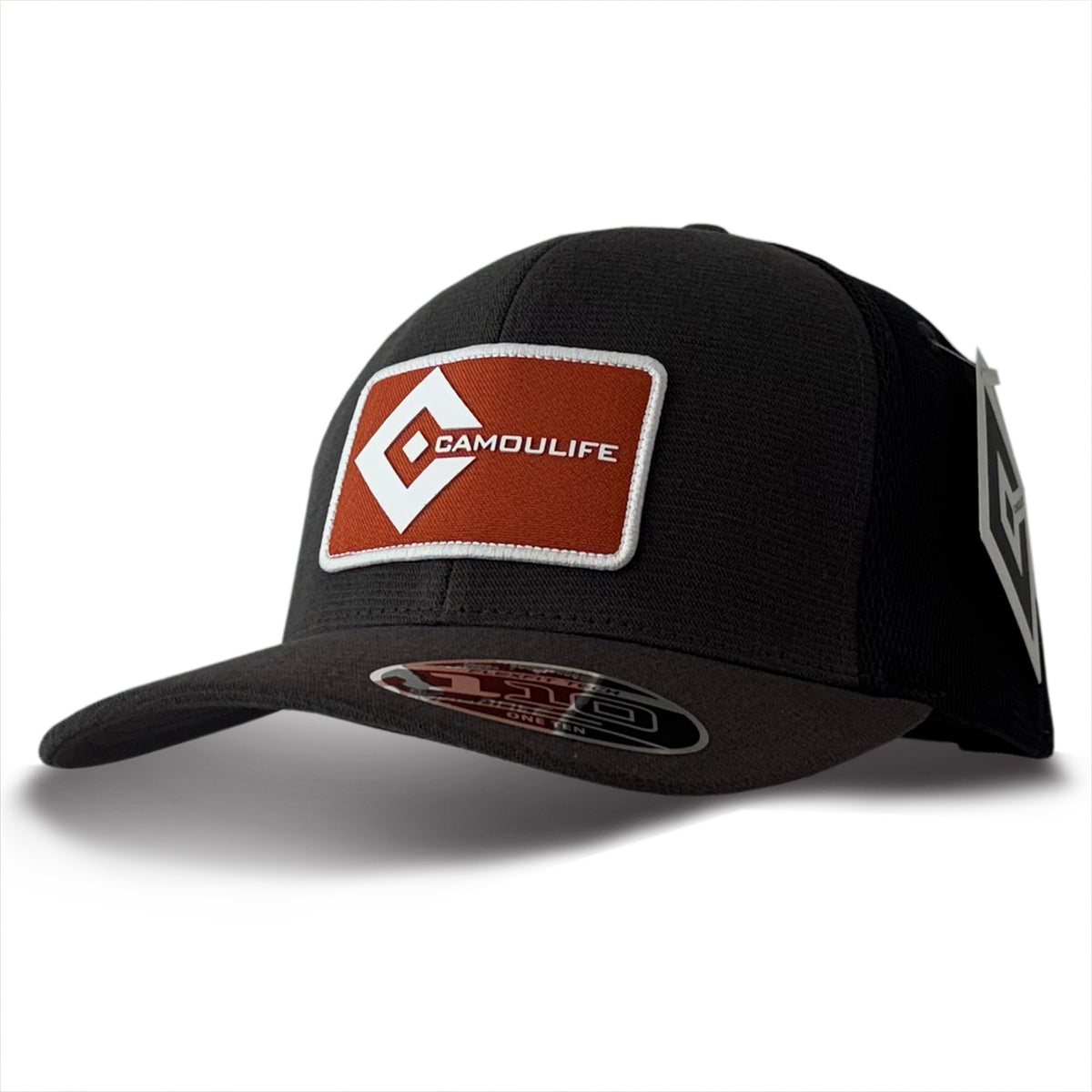 Vintage Patch Trucker Cap — Flexfit 110