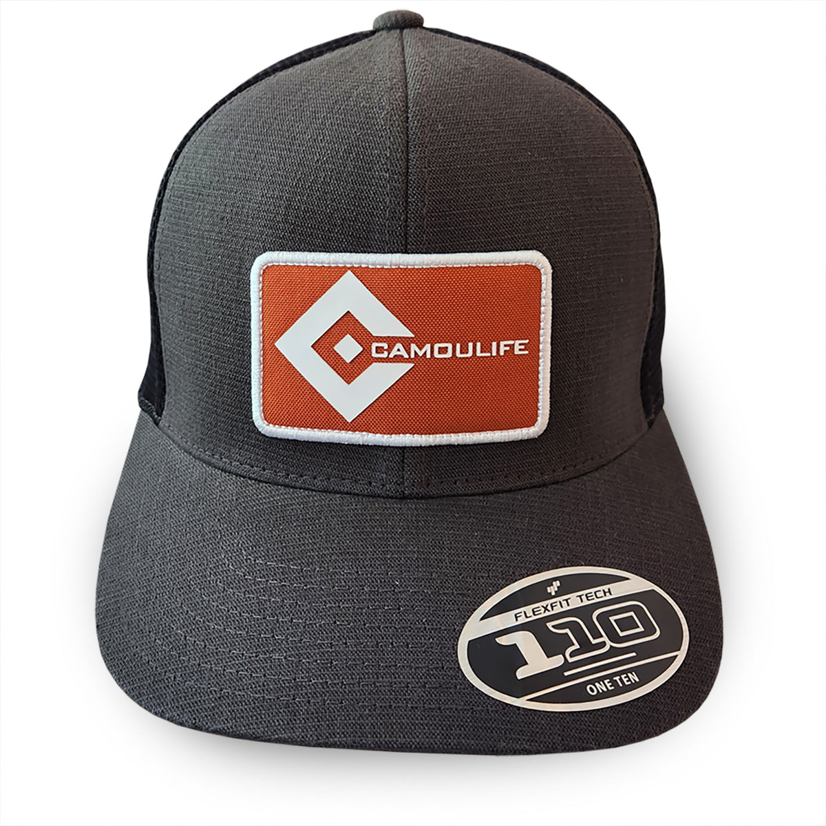 Vintage Patch Trucker Cap — Flexfit 110