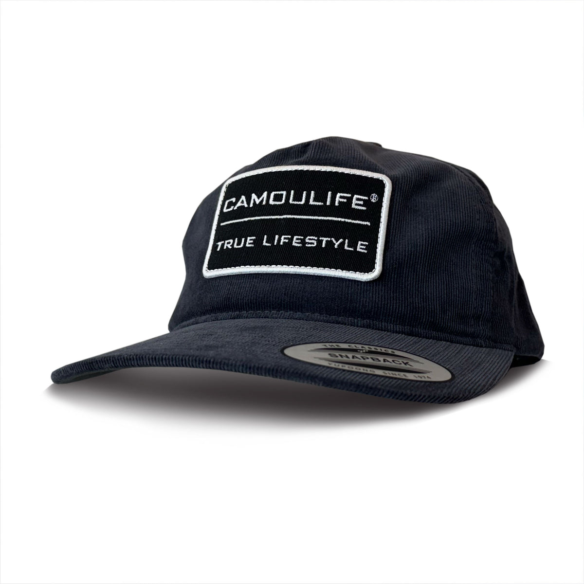 Corduroy Camo Snapback Cap — Flexfit