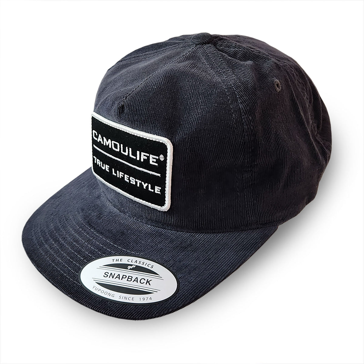 Corduroy Camo Snapback Cap — Flexfit