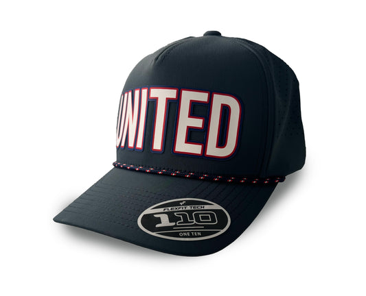 United America Transfer 5-Panel Rope, Lightweight, Comfortable Baseball Cap
