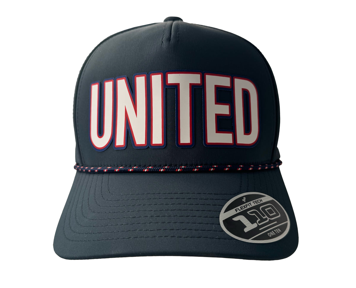 United America Transfer 5-Panel Rope, Lightweight, Comfortable Baseball Cap