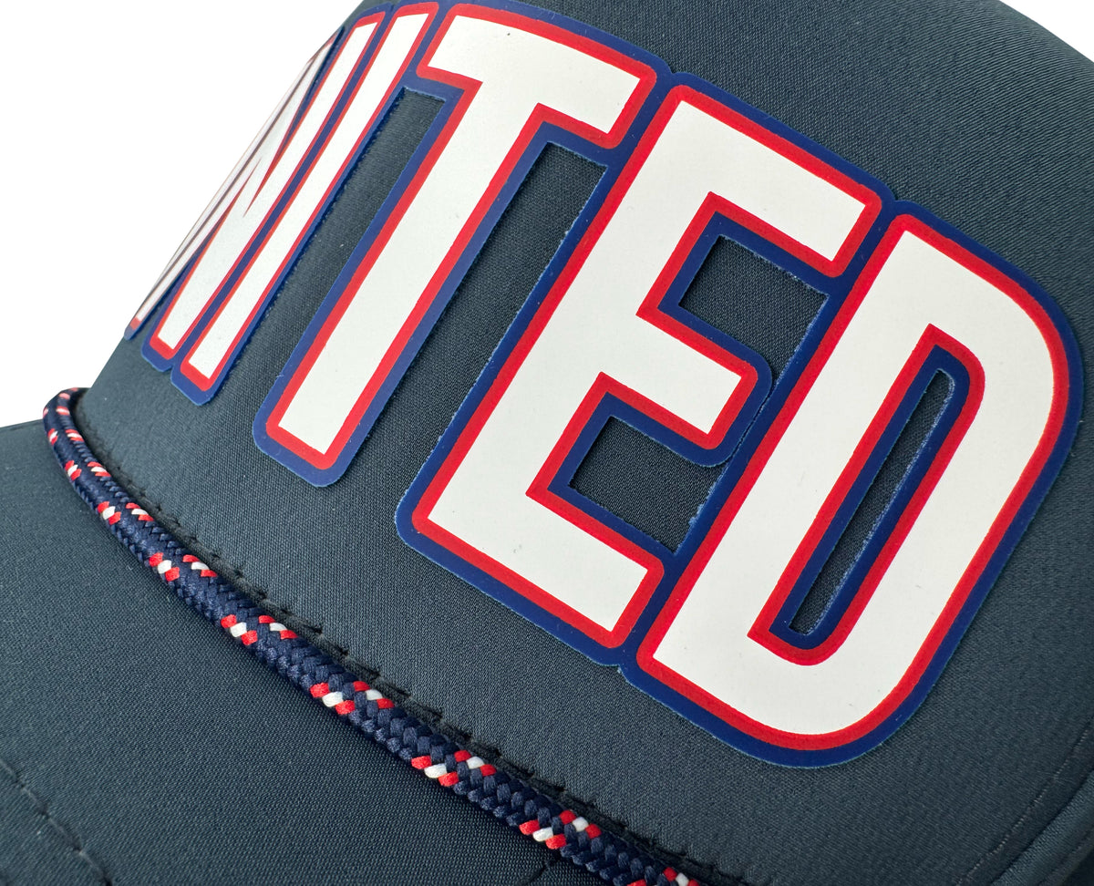 United America Transfer 5-Panel Rope, Lightweight, Comfortable Baseball Cap