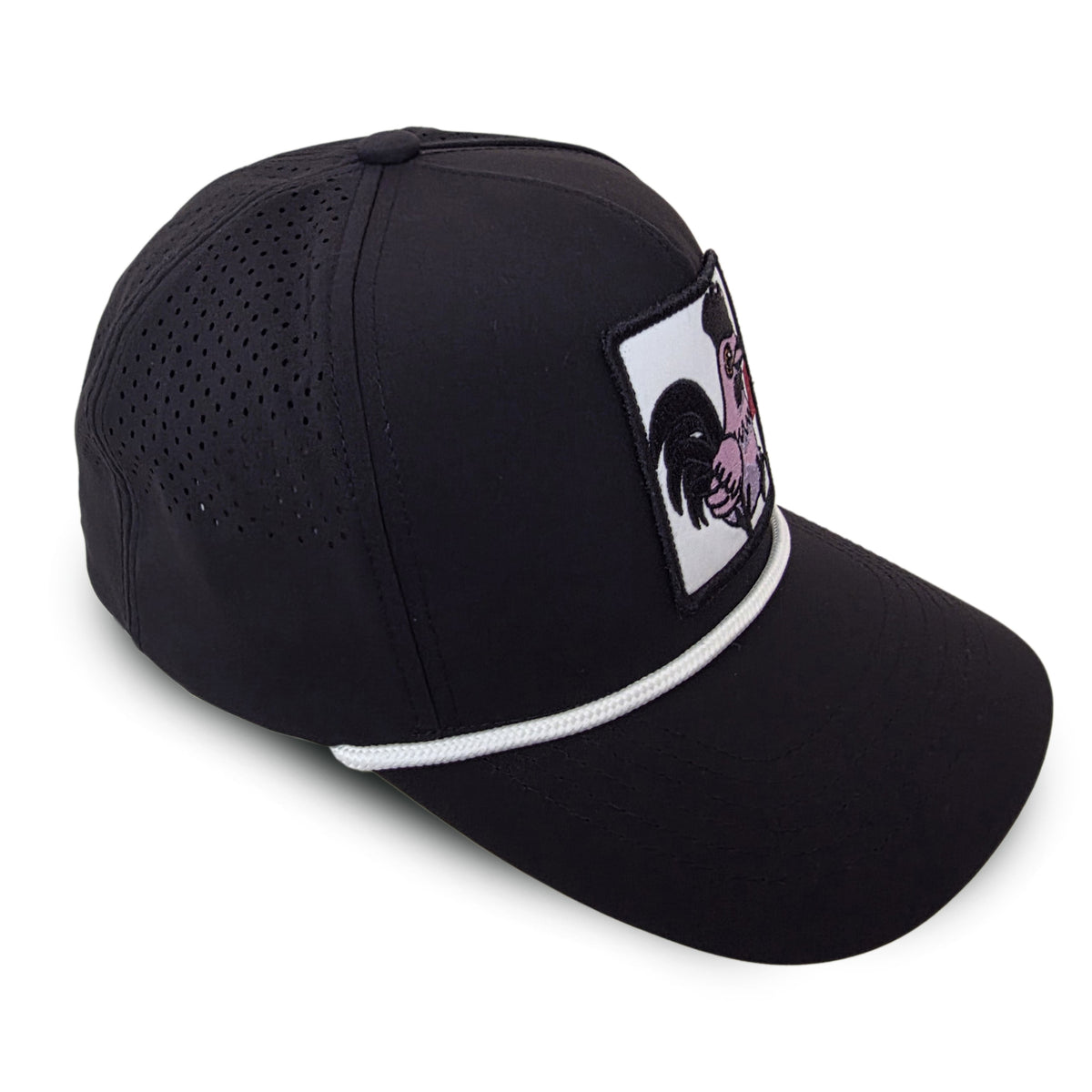 Kpop Zodiac Rooster Cap — Black 5-Panel