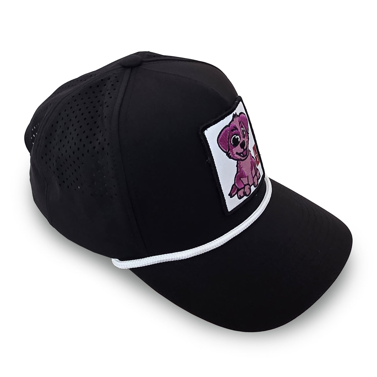 Kpop Zodiac Dog Cap — Black 5-Panel
