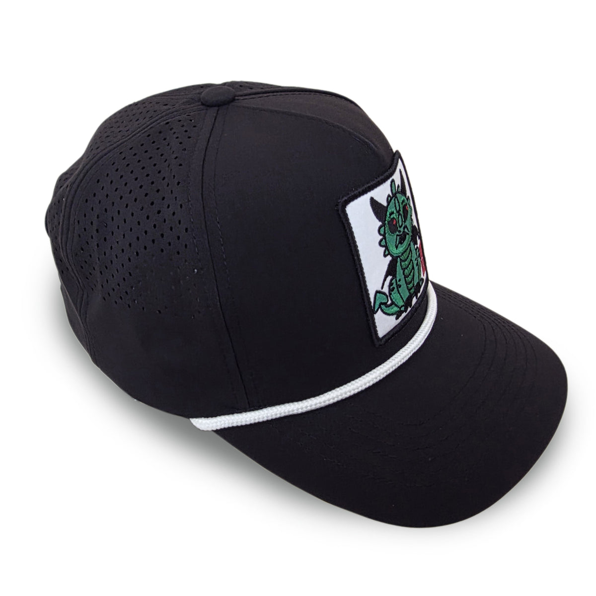 Kpop Zodiac Dragon Cap — Black 5-Panel