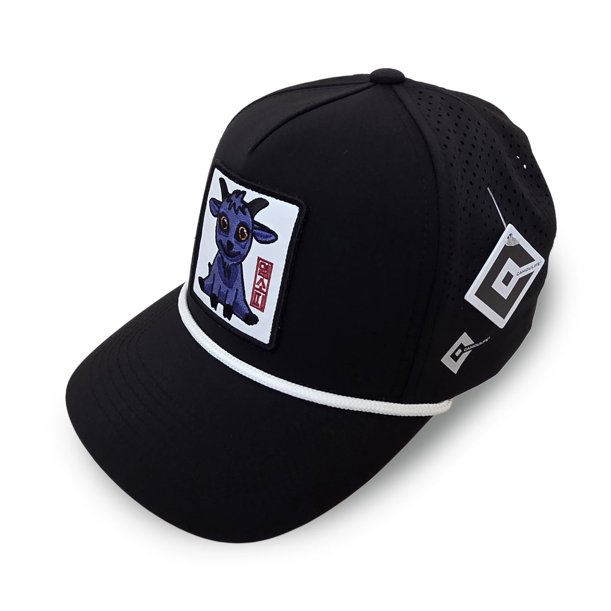 Kpop Zodiac Goat Cap — Black 5-Panel