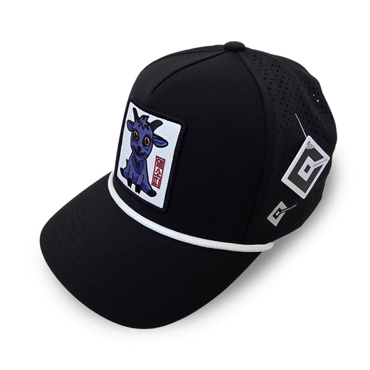 Kpop Zodiac Goat Cap — Black 5-Panel