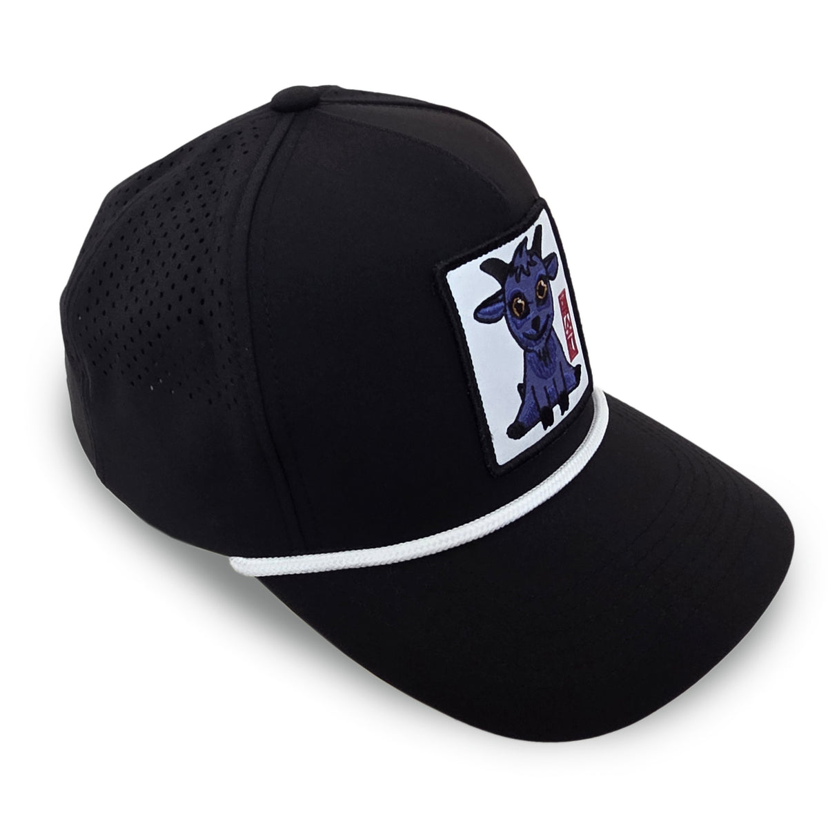 Kpop Zodiac Goat Cap — Black 5-Panel