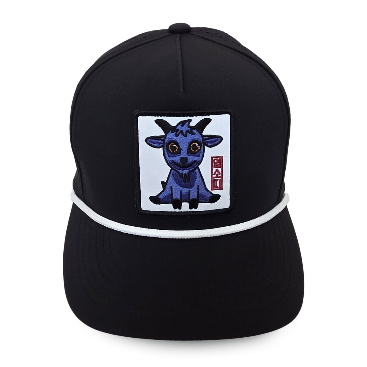 Kpop Zodiac Goat Cap — Black 5-Panel