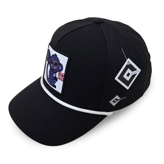 Kpop Zodiac Monkey Cap — Black 5-Panel
