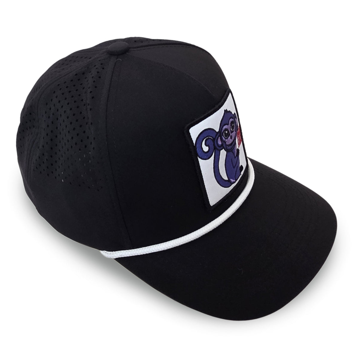 Kpop Zodiac Monkey Cap — Black 5-Panel