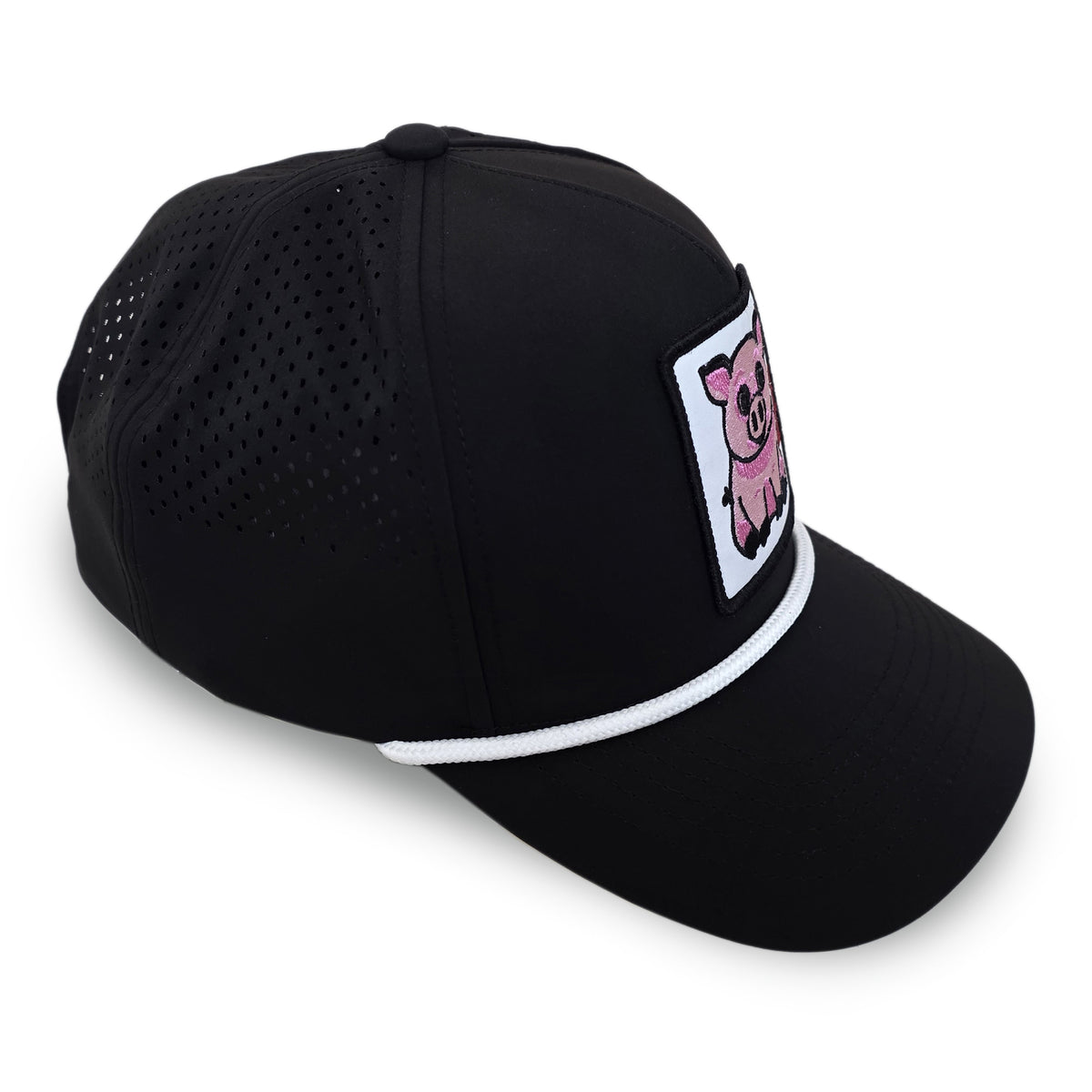 Kpop Zodiac Pig Cap — Black 5-Panel