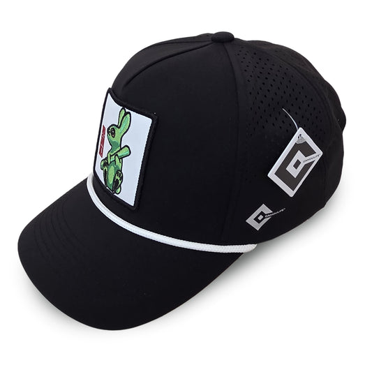 Kpop Zodiac Rabbit Cap — Black 5-Panel